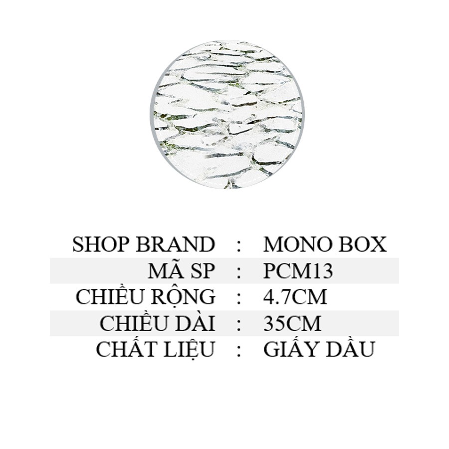 Washi tape trang trí sổ chiết cổ trang đẹp phong cảnh MONO BOX PCM13