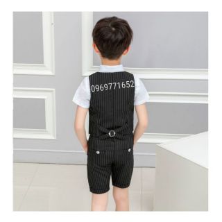 Bộ vest hè bé trai