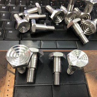 ỐC CHÂN CHỐNG INOX [MẪU XOẮN] - [FREESHIP XTRA] - GẮN CHO NHIỀU LOẠI XE HONDA/YA