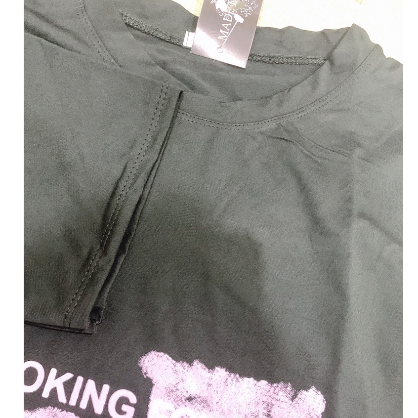 Áo phông form rộng tay lỡ unisex freesize chất liệu cotton mềm mịn AT03