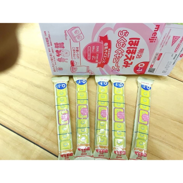 Sữa meiji thanh số 0 lẻ 27g