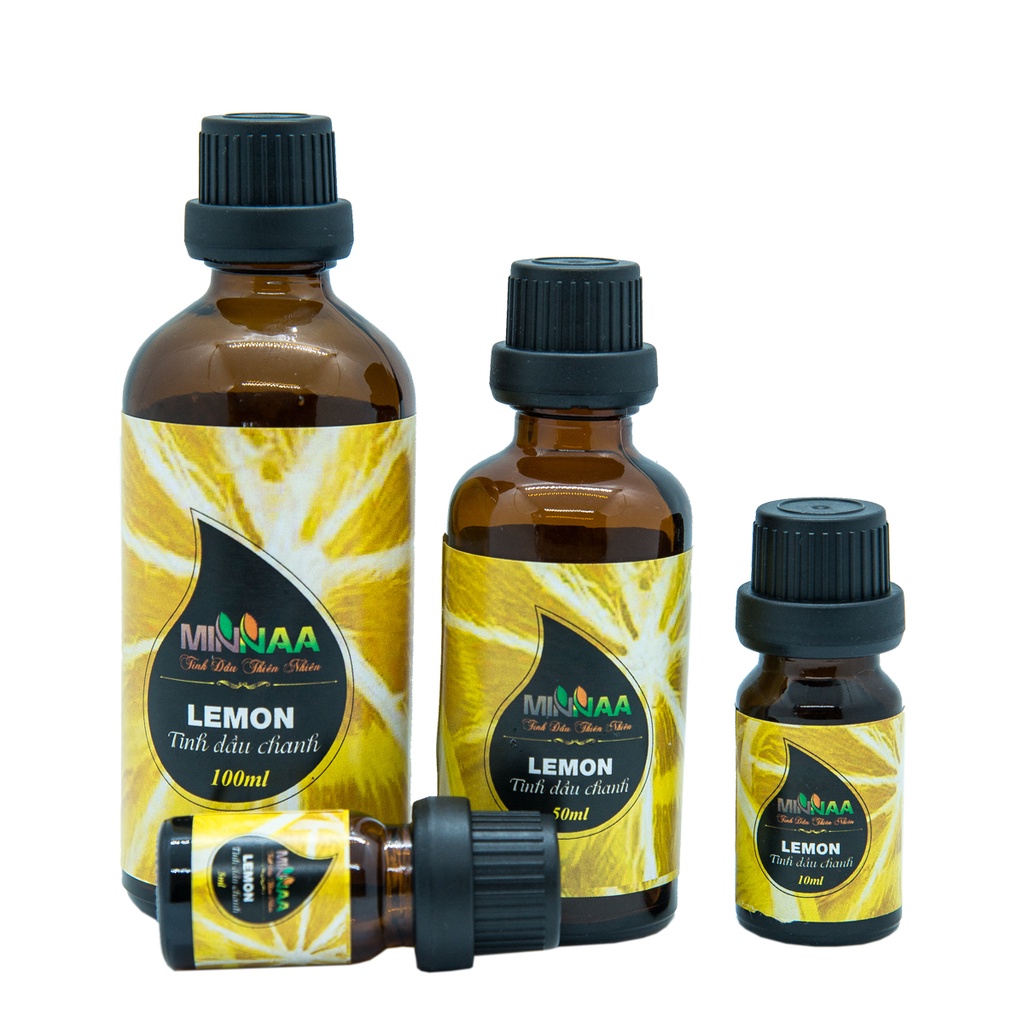 Giá kho - Chai 100ml Tinh dầu thơm phòng Minnaa hương chanh
