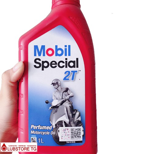 Nhớt MOBIL SPECIAL 2T Có mùi thơm.Nhập khẩu từ SINGAPORE