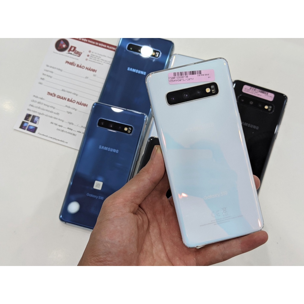 Điện Thoại Samsung Galaxy S10 Mỹ Snapdragon 855 Likenew 8/128GB Kèm đủ PK || Tại Playmobile
