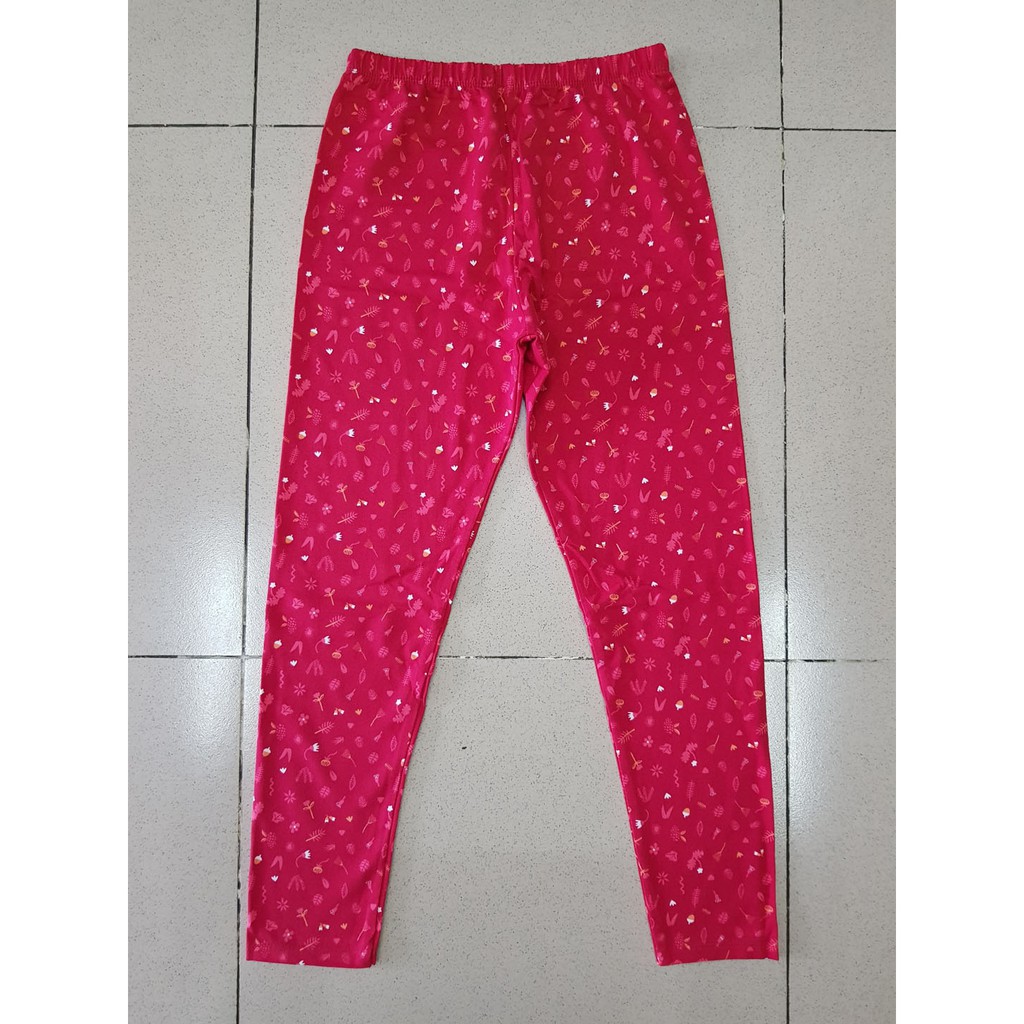 Quần legging dài bé gái chấm sao size đại