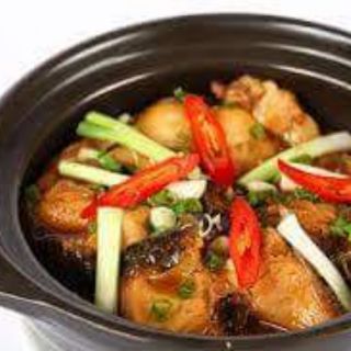 NỒI ĐẤT KHO CÁ.