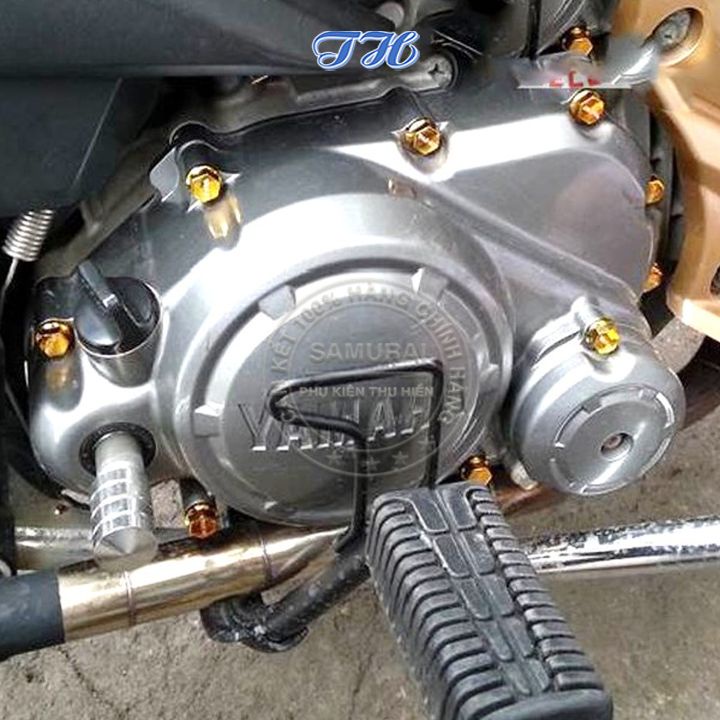 Chụp ốc trang trí xe máy bảo vệ ốc zin xe lắp được mọi dòng xe Exciter, Wave, Sirius, Dream, Winner, Winner X....