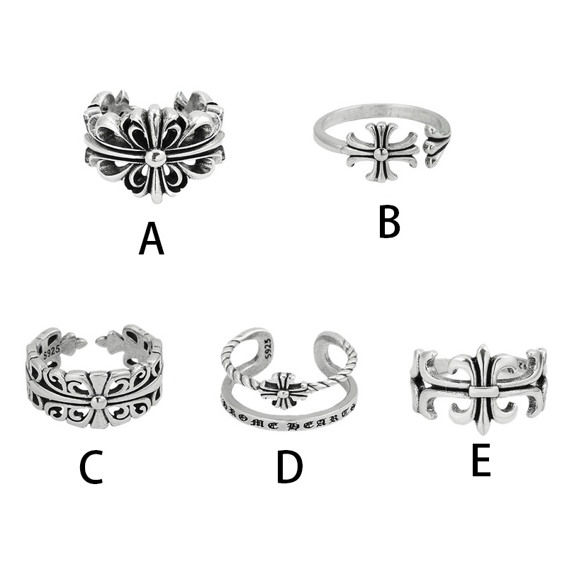 Nhẫn Heart Thép Titan Không Gỉ Cho Nam Nữ