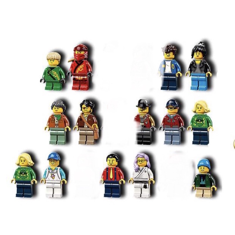 Lego minifigures nhân vật ninjago 71741 hàng chính hãng