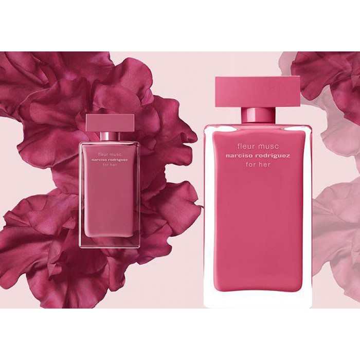 Nước Hoa Nữ Narciso Rodriguez Fleur Musc For Her EDP (chiết 10ml )(hồng đậm)