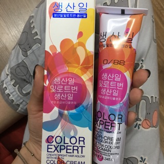 1 tuýp nhuộm tóc hàn quốc 0/88 blue