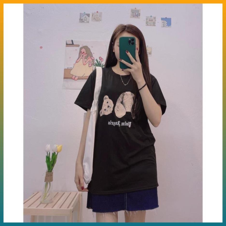 [FREE SHIP] Áo Phông Nữ, Áo Thun Nữ Hình Mũ, Hình Gấu Siêu Xinh Freesize  100% Cotton Hàng Qc Full Túi Zip | BigBuy360 - bigbuy360.vn