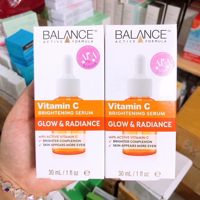 Tinh Chất Dưỡng Trắng Da Balance Active Formula Vitamin C Brightening Serum 30ml