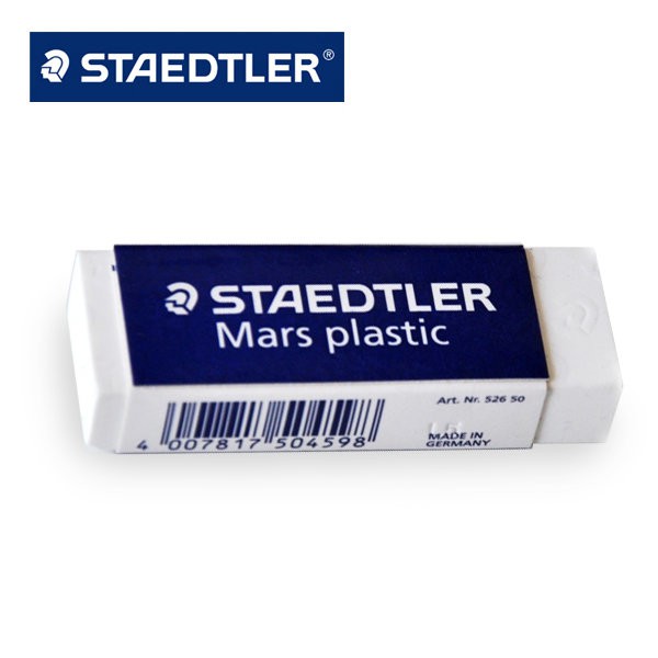 Tẩy chì siêu mềm cao cấp STAEDTLER Mars Plastic 526 53 / 526 50 hàng chính hãng