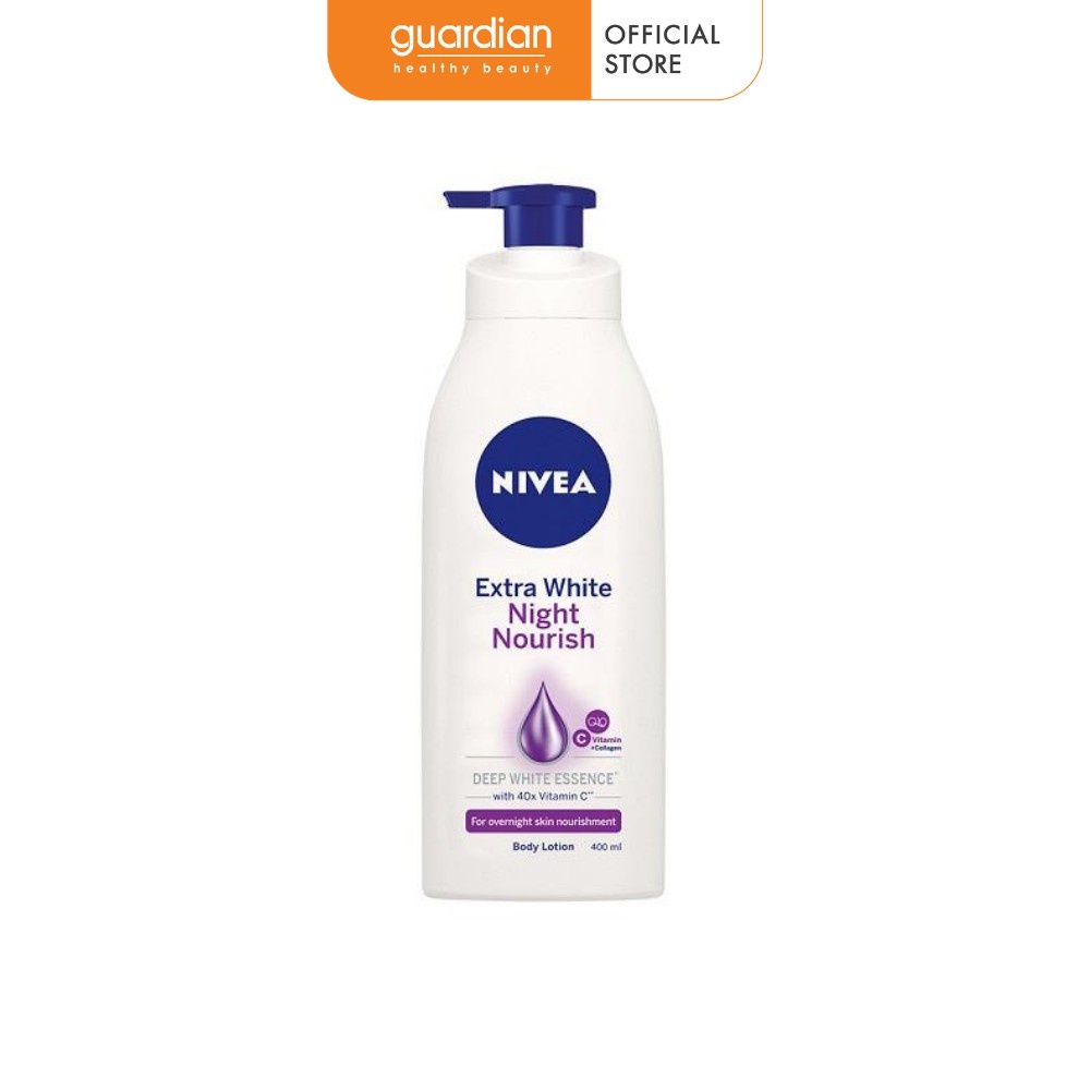 Sữa dưỡng thể trắng da ban đêm Nivea Night White (400ml)