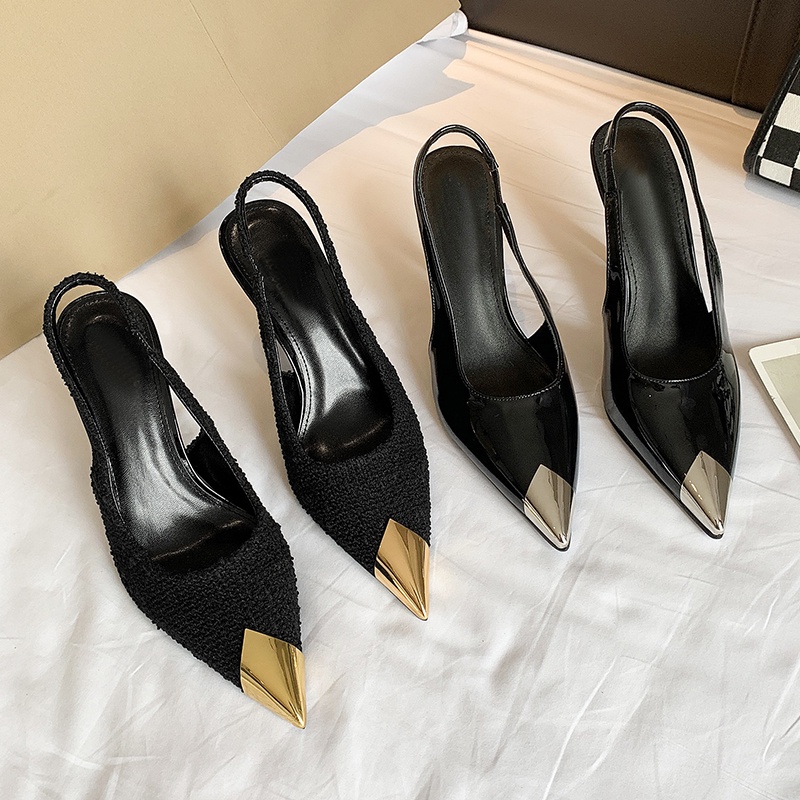 Giày cao gót mũi nhọn thời trang cho nữ size 34 - 39