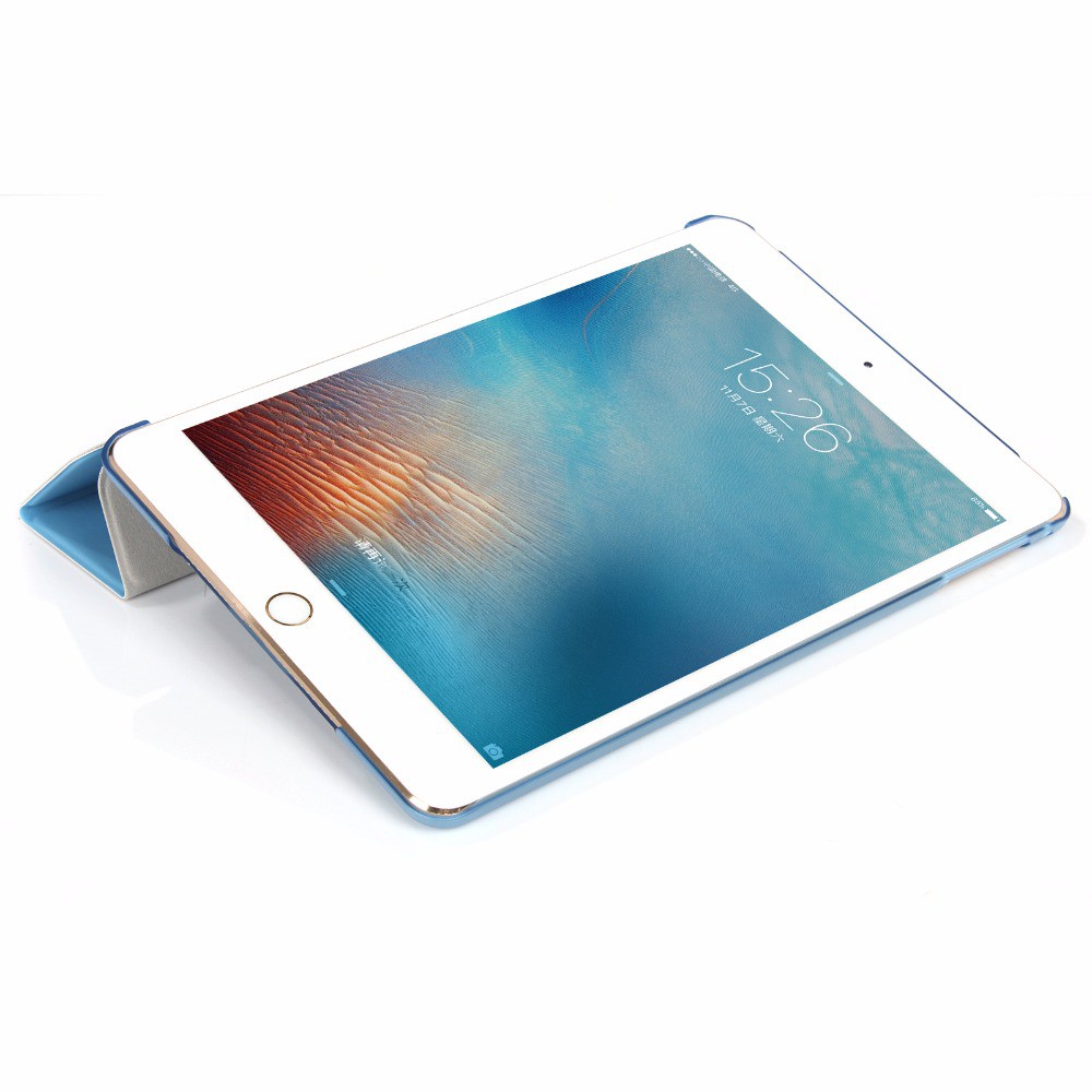 Bao da PU siêu mỏng từ tính có chế độ thức/ngủ thông minh cho iPad mini 1 2 3 4 5 6 air 1 2 | BigBuy360 - bigbuy360.vn