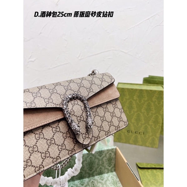 Túi Xách Gúcci đầu rồng sz 25 chất da bò sẵn ship