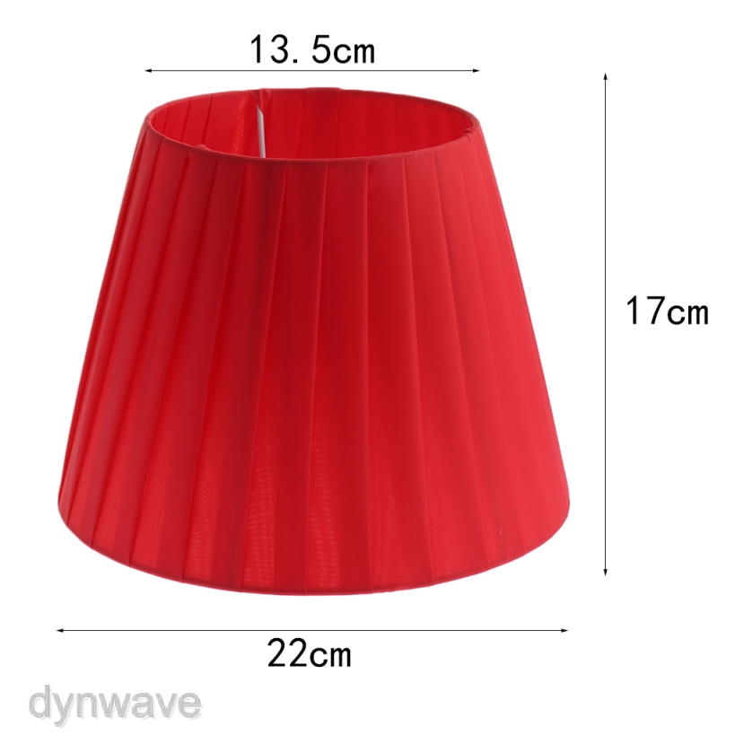 Chao đèn bàn/trần bằng vải kiểu đơn giản