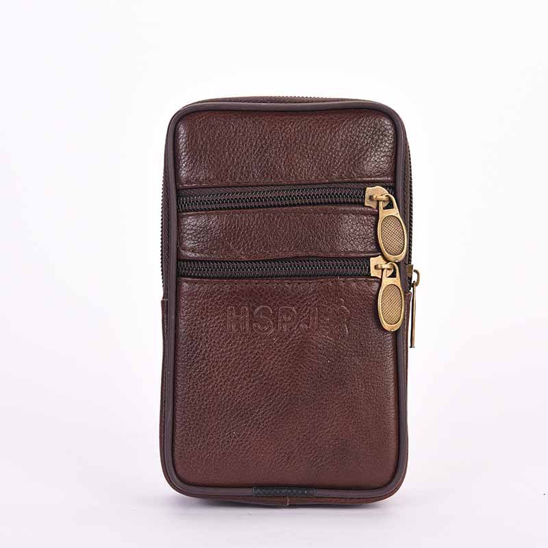 Túi đeo hông đựng điện thoại da thật T20