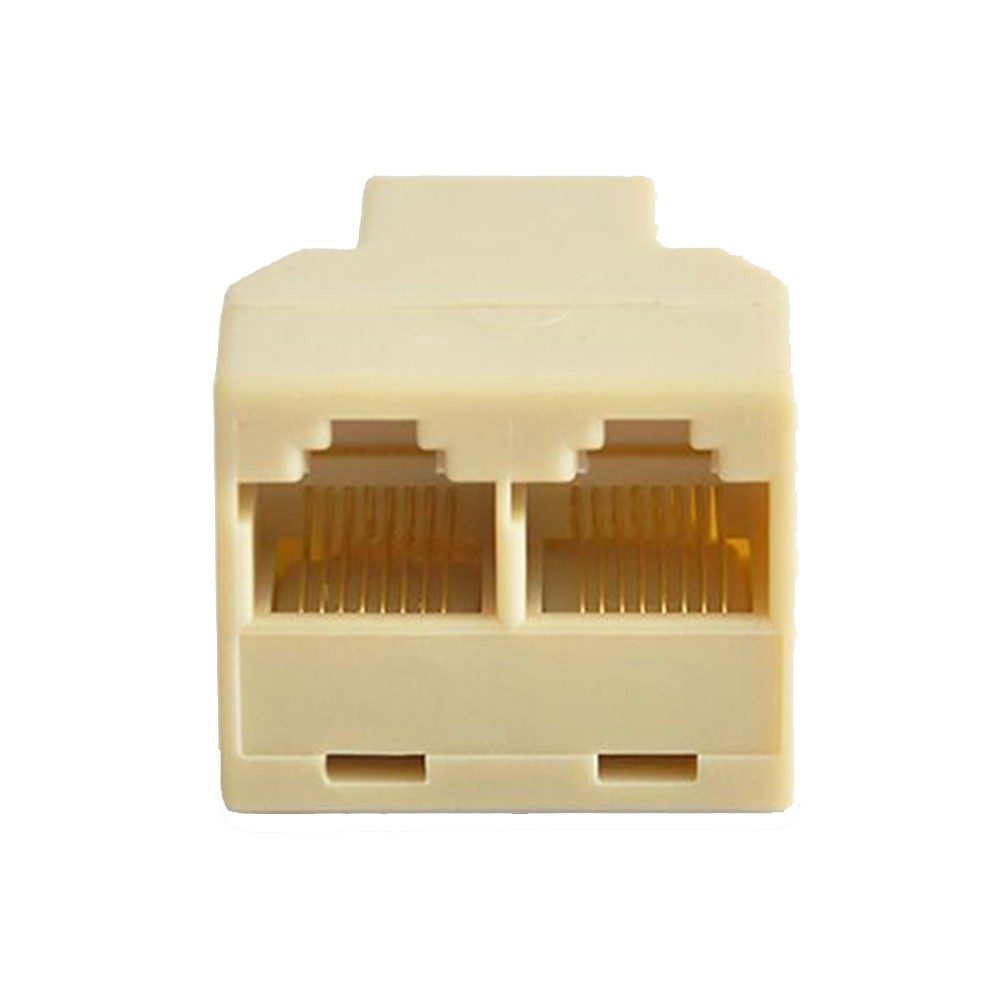 Bộ 5 đầu chuyển đổi chia 1 cổng RJ45 thành 2 cổng cho dây cáp mạng LAN CAT5/CAT6