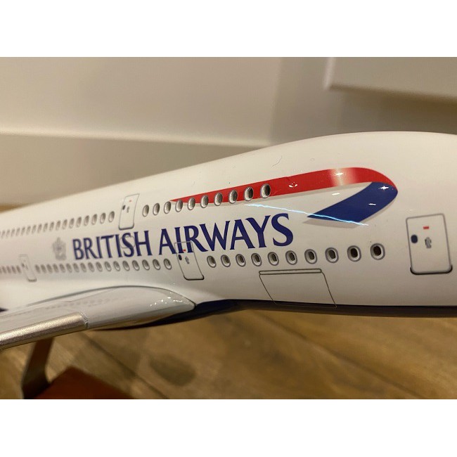 Máy bay mô hình tĩnh B787 British Airways 47cm