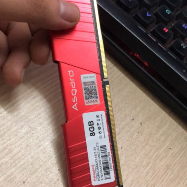 RAM DDR4 ASGARD 8GB BUSS 2666 TẢN THÉP NEW | BigBuy360 - bigbuy360.vn
