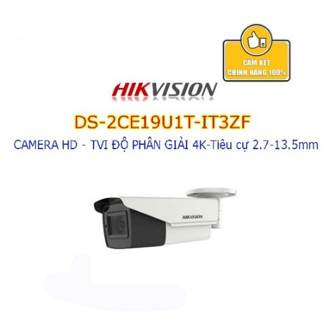 Camera DS-2CE19U1T-IT3ZF /DS-2CE79U1T-IT3ZF độ phân giải 4k, hồng ngoại 40m, tiêu cự thay đổi, hàng chính hãng