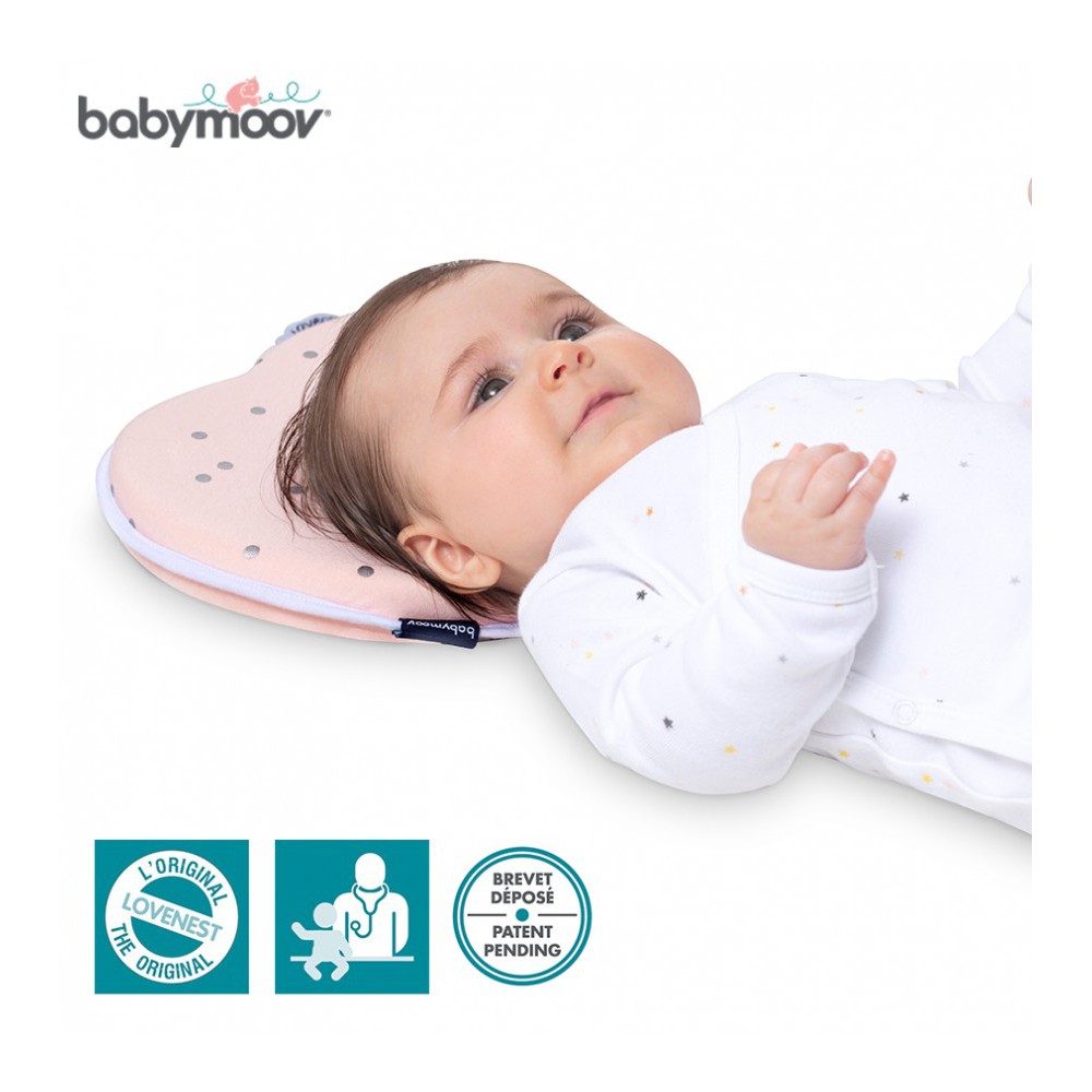 Gối chống bẹt đầu Babymoov cho bé