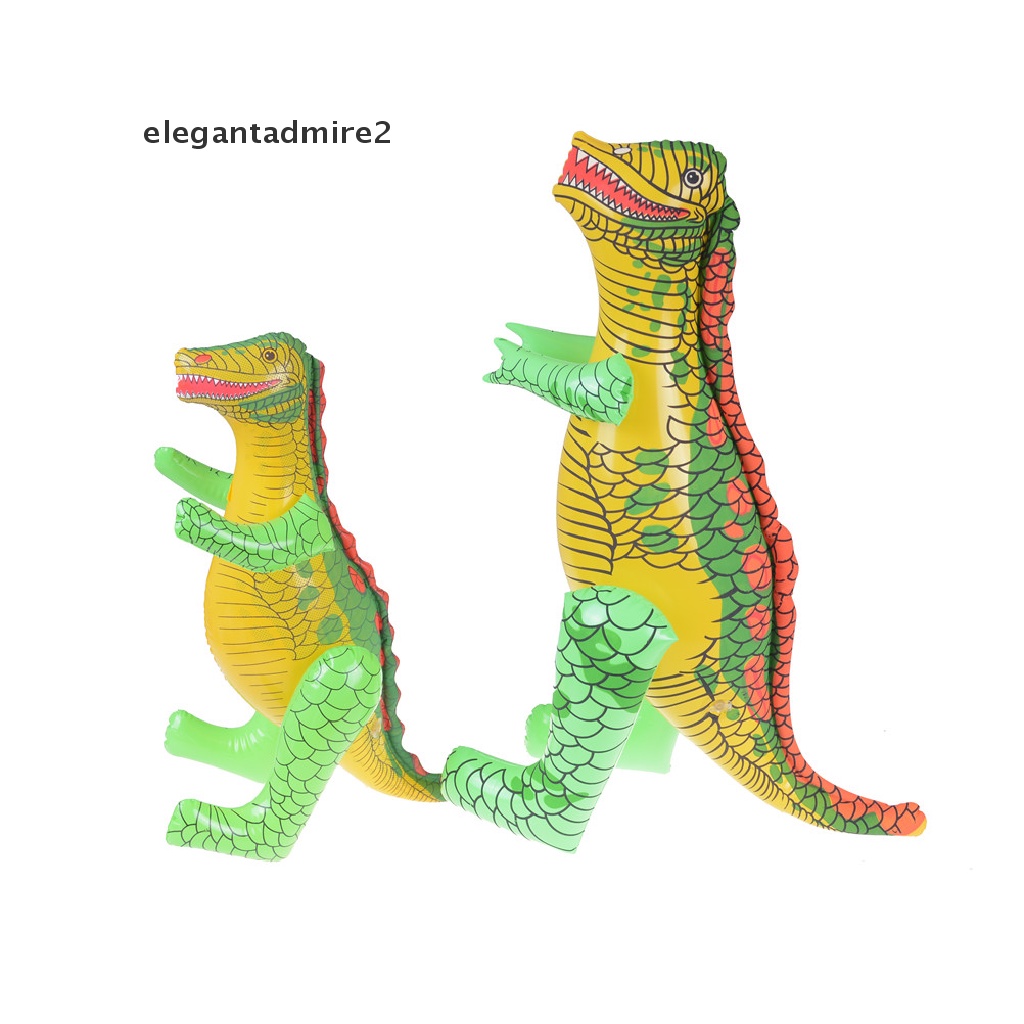 1 Bóng Bơm Hơi Hình Khủng Long Kích Thước 40 / 55cm Độc Đáo Trang Trí Bể Bơi / Bãi Biển