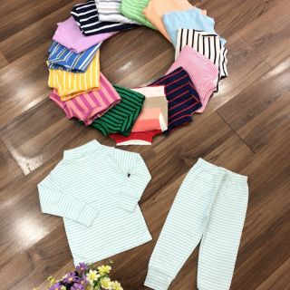 Combo 3 bộ cotton len 2_7y