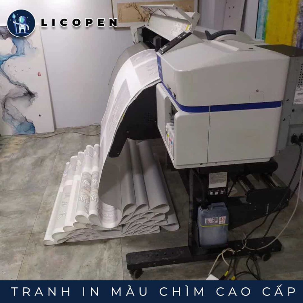 [CÓ SẴN] Tranh Tô Màu Theo Số Licopen - Tổng hợp các mẫu tranh phong cảnh