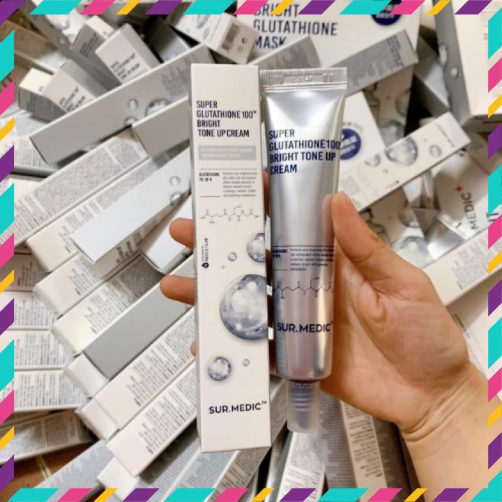 Kem Dưỡng Da Siêu Trắng SUR MEDIC Glutathione 100TM Bright Tone Up Cream - 40ml [ Auth Hàn Quốc ] | BigBuy360 - bigbuy360.vn
