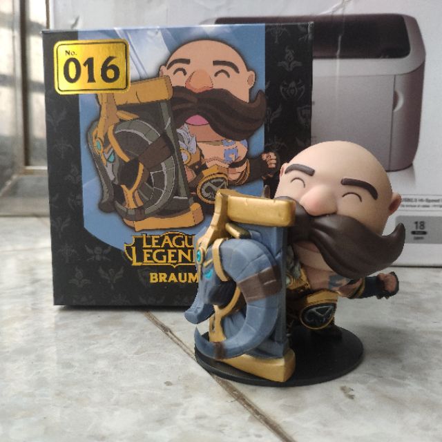 [GIÁ HỦY DIỆT] mô hình Braum mặc định LOL liên minh huyền thoại League of Legends mô hình chibi lol lmht diy