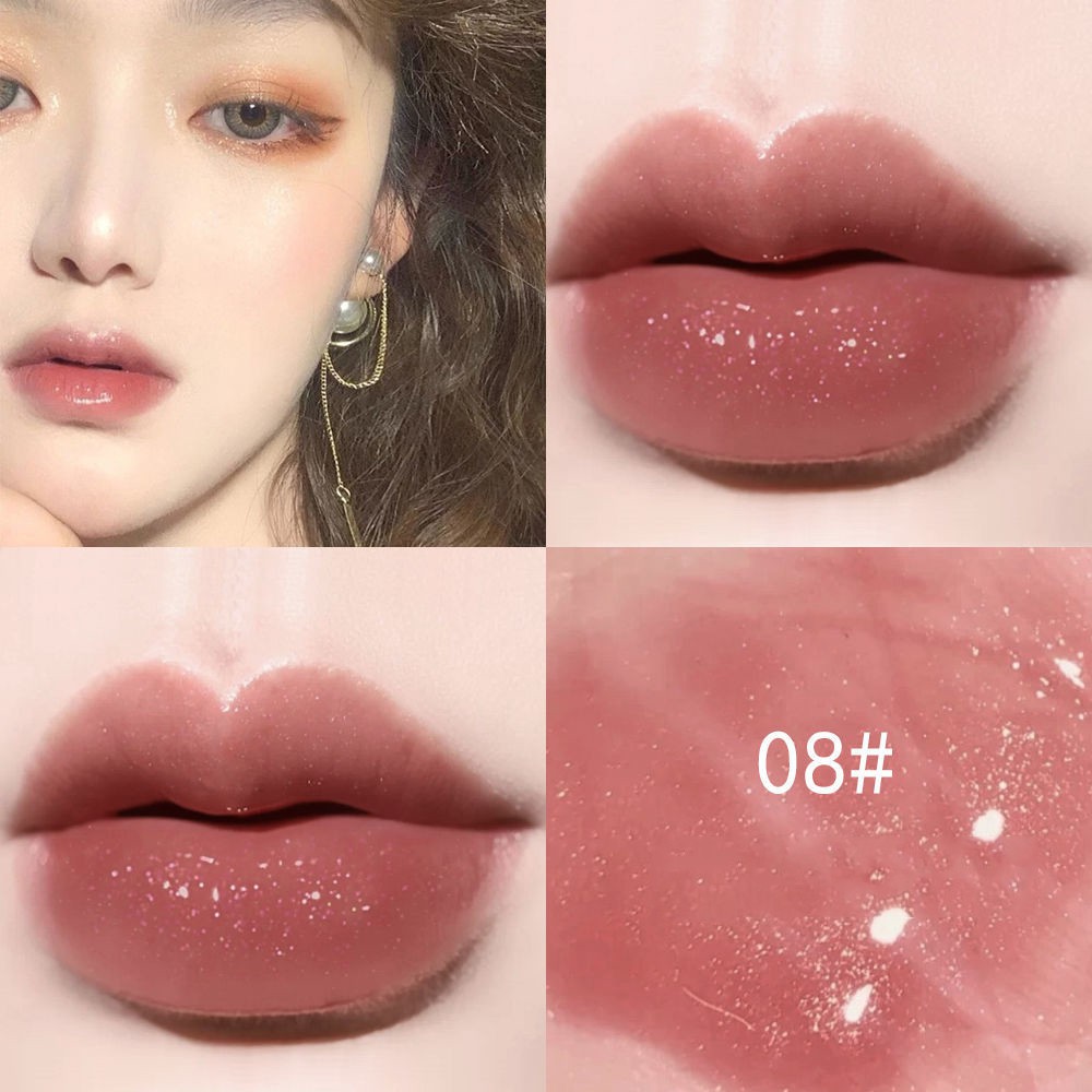 [Hàng mới về] Thỏi son bóng mini lấp lánh ánh ngọc trai có màu thời trang cho nữ