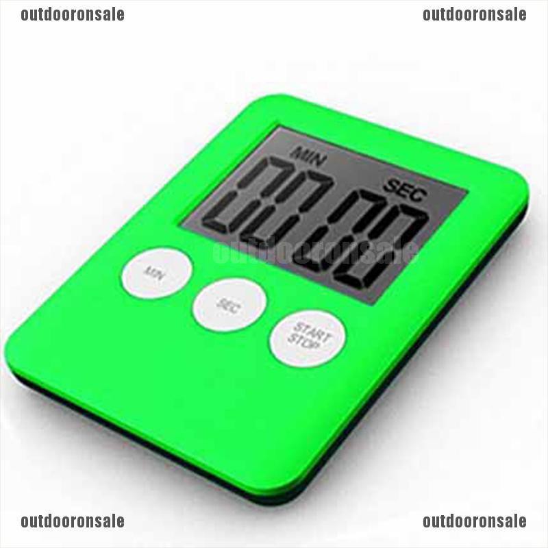 <ODOS> 1pc LCD Digital Screen Kitchen Timer Cooking Count Up Countdown Alarm Clock [hot]