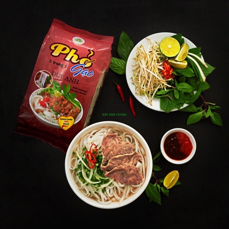 Phở gạo Duy Anh 3 trong 1-Phở khô xuất khẩu