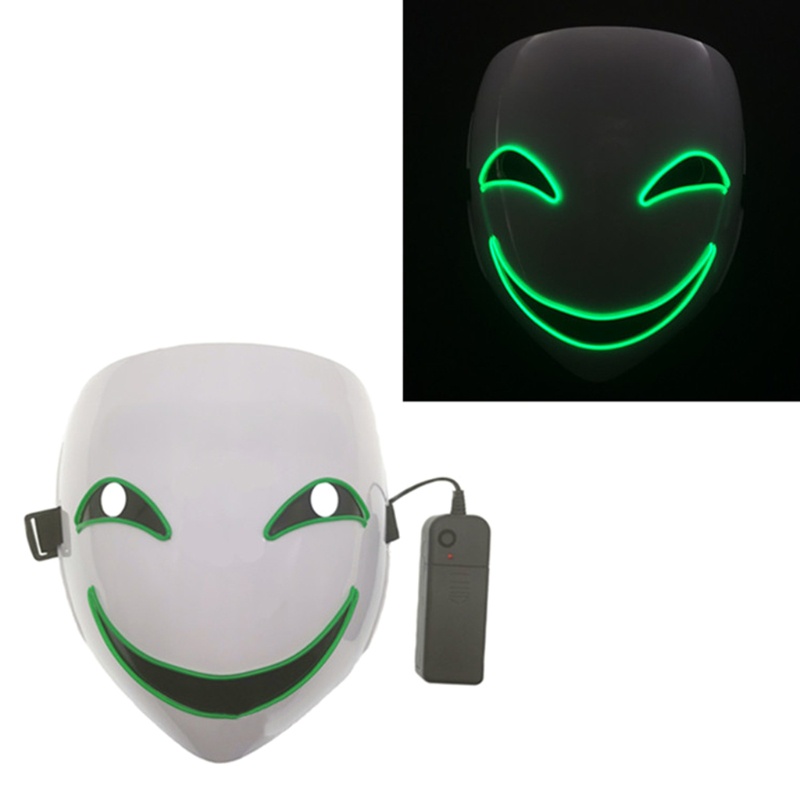 Mặt Nạ Hóa Trang Ma Quỷ Có Đèn LED Độc Đáo