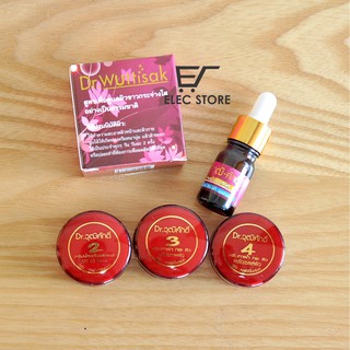 Set Xà Bông Yanhee Thái Lan (Màu Đỏ)