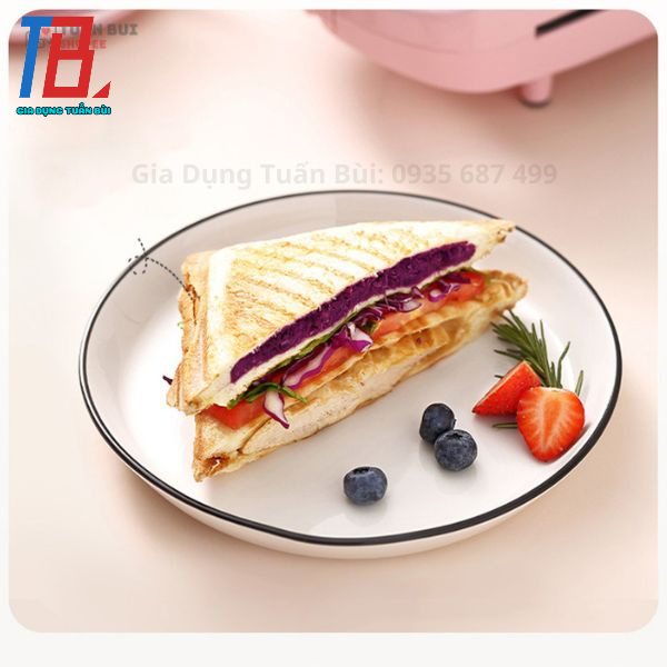 Máy nướng bánh mì sandwich - máy kẹp sandwich cho bữa sáng