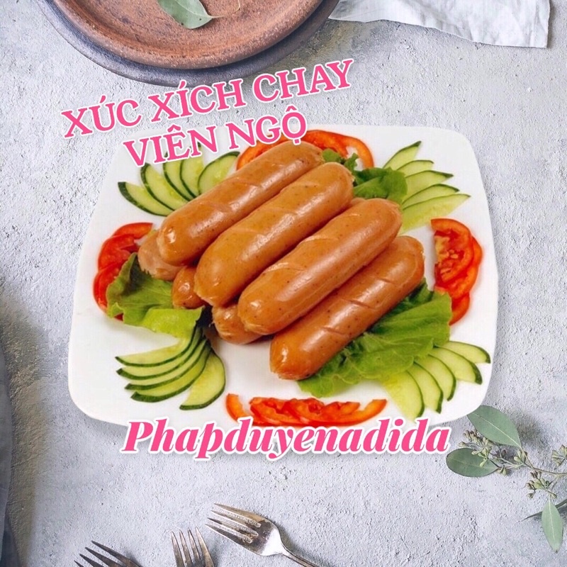 Xúc xích chay Viên Ngộ 500gr | BigBuy360 - bigbuy360.vn