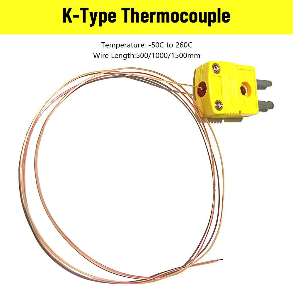 Cặp Nhiệt Kế Loại K 500 / 1000 / 1500mm SMPW-TT-K-30-See GG-K-30-SLE