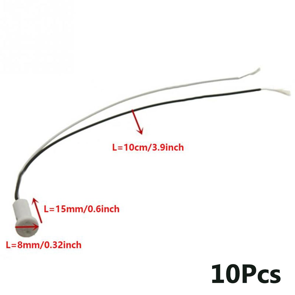 Set 10 Đuôi Đèn Led Dài 10cm 2a G4 Nhiều Màu Sắc
