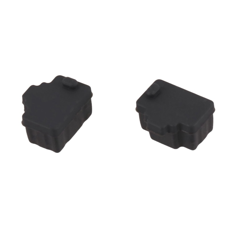 Set 100 Nắp Đậy Cổng Mạng Ethernet RJ45 Màu Đen Chống Bụi