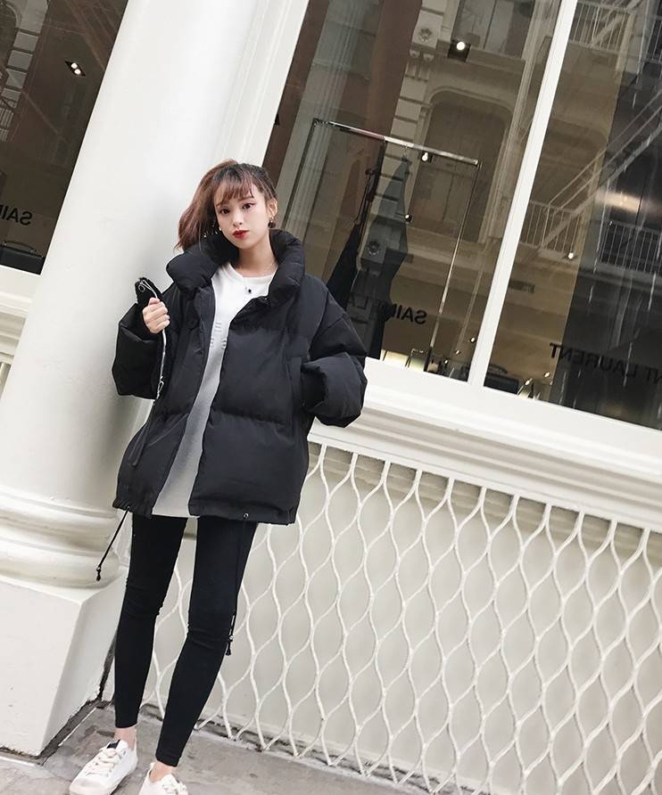 Áo khoác phao cotton phong cách Hàn Quốc dành cho nữ