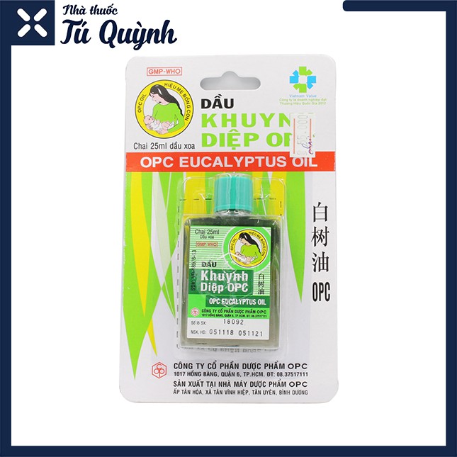 »» Dầu Khuynh Diệp OPC