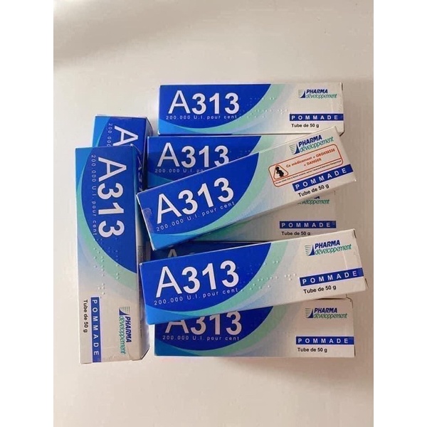 Kem A313 giảm mụn, mờ vết thâm và trẻ hoá da, 50g