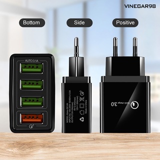 Củ Sạc Nhanh 4 Cổng Usb 48w Qc3.0