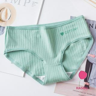 Combo 5 Quần Lót Cotton Tăm Lố Trộn Màu