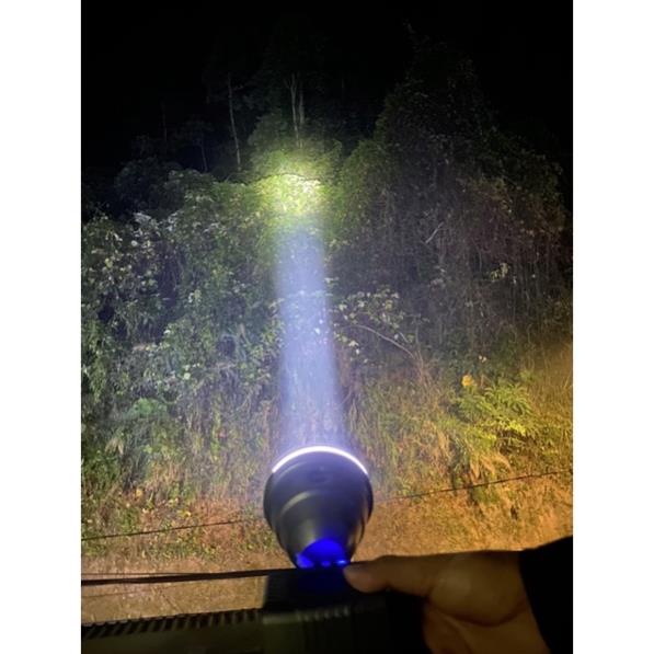 Đèn pin đội đầu siêu sáng, đèn đeo đầu 906 pin trê đỉnh đầu chóa lớn 10cm